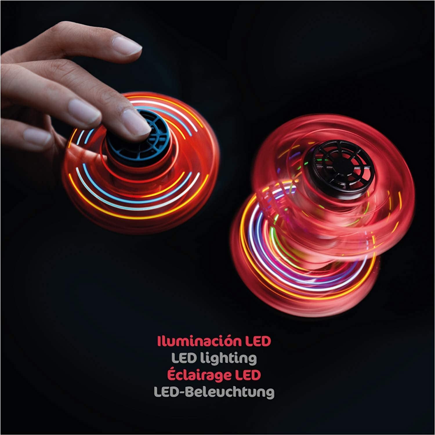 NUEVA PEONZA VOLADORA CON LUCES LED - Juega conmigo