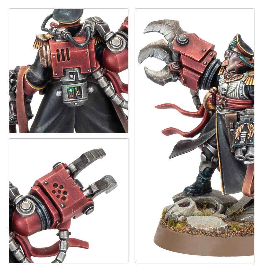 Comisario Yarrick Warhammer 40K - Héroe del Astra Militarum Games Workshop
