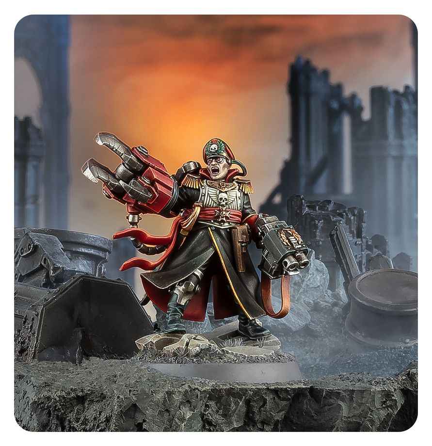 Comisario Yarrick Warhammer 40K - Héroe del Astra Militarum Games Workshop