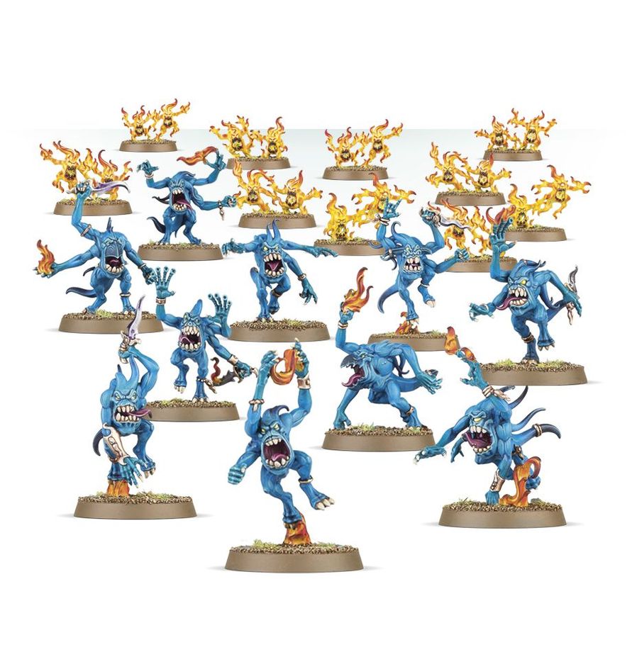 Miniaturas Horrores Azules Disciples of Tzeentch - Warhammer 40K y Age of Sigmar - Games Workshop