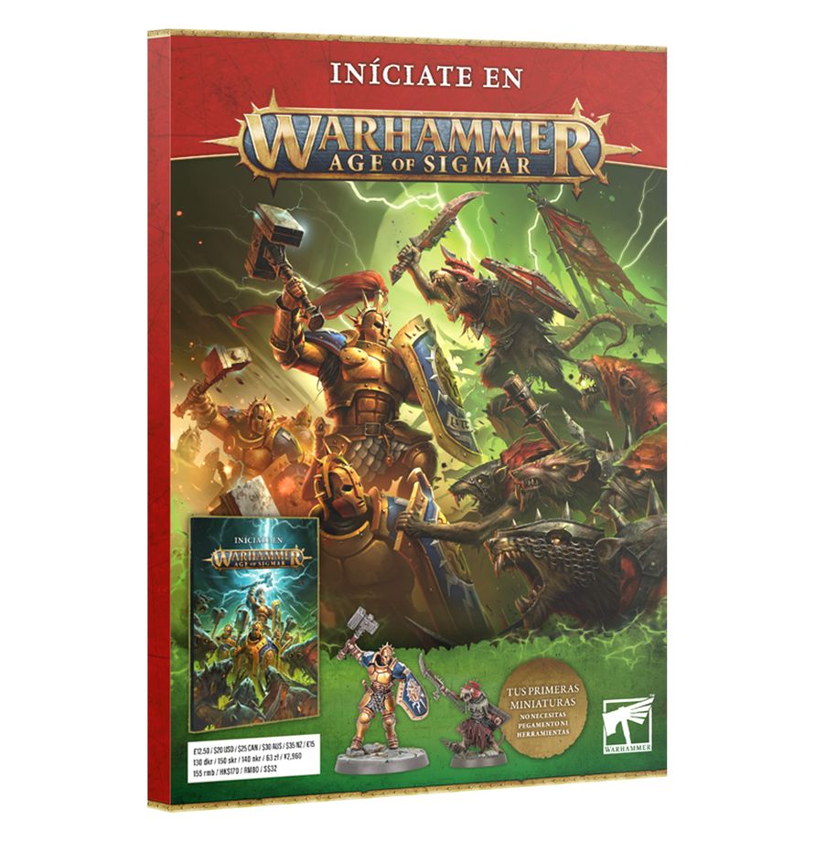 Kit de iniciación Warhammer Age of Sigmar - Portada revista Cómo Empezar