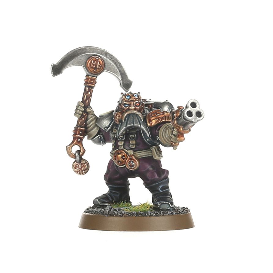  Kharadron Overlords Arkanaut Company - Warhammer Age of Sigmar - Vista frontal del kit