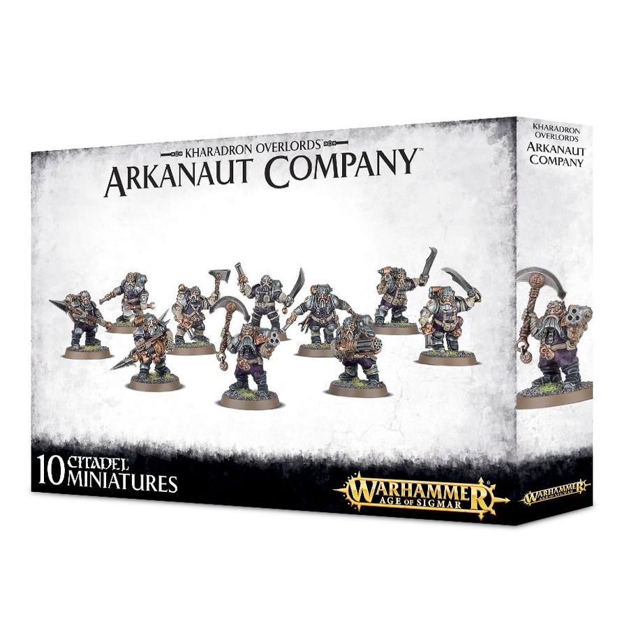  Arkanaut Company Kharadron Overlords - 83 piezas plástico con peanas Citadel 25 mm