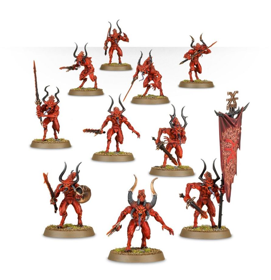Desangradores Blades of Khorne - Kit miniaturas Warhammer Age of Sigmar vista 1