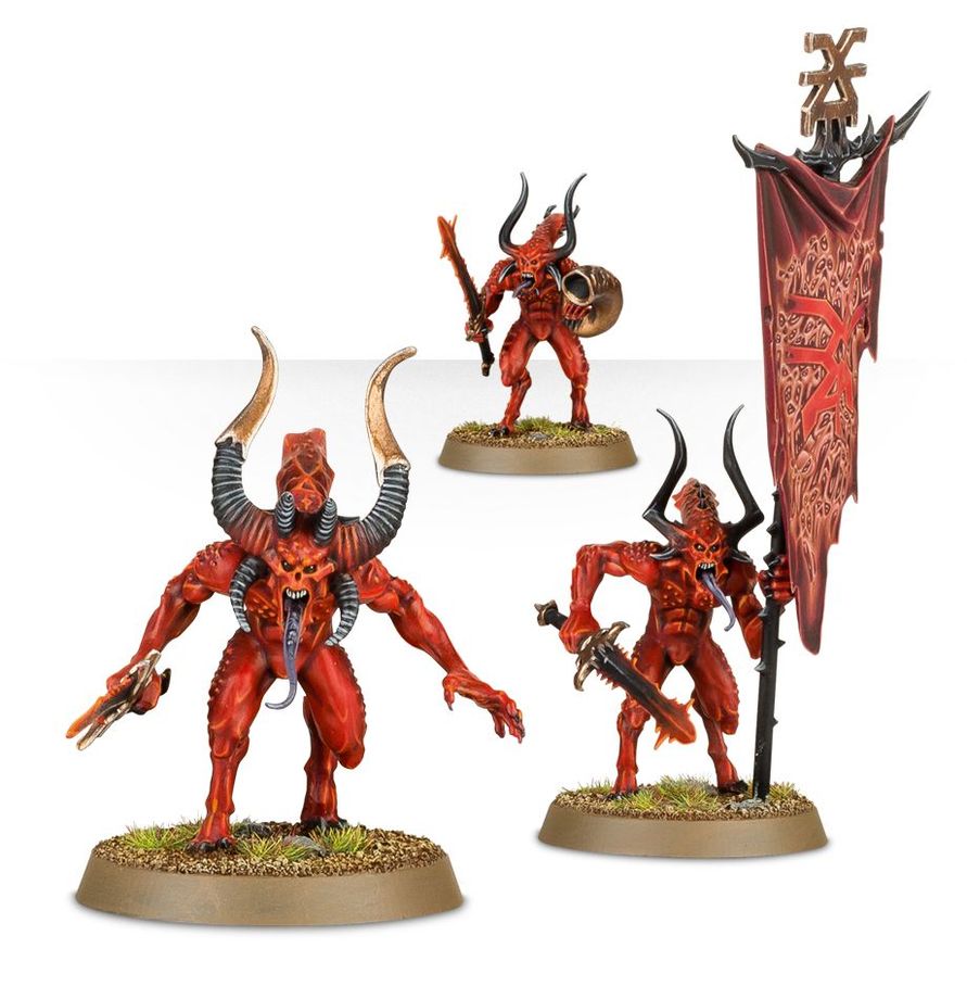 Desangradores Blades of Khorne - Kit miniaturas Warhammer Age of Sigmar vista 3