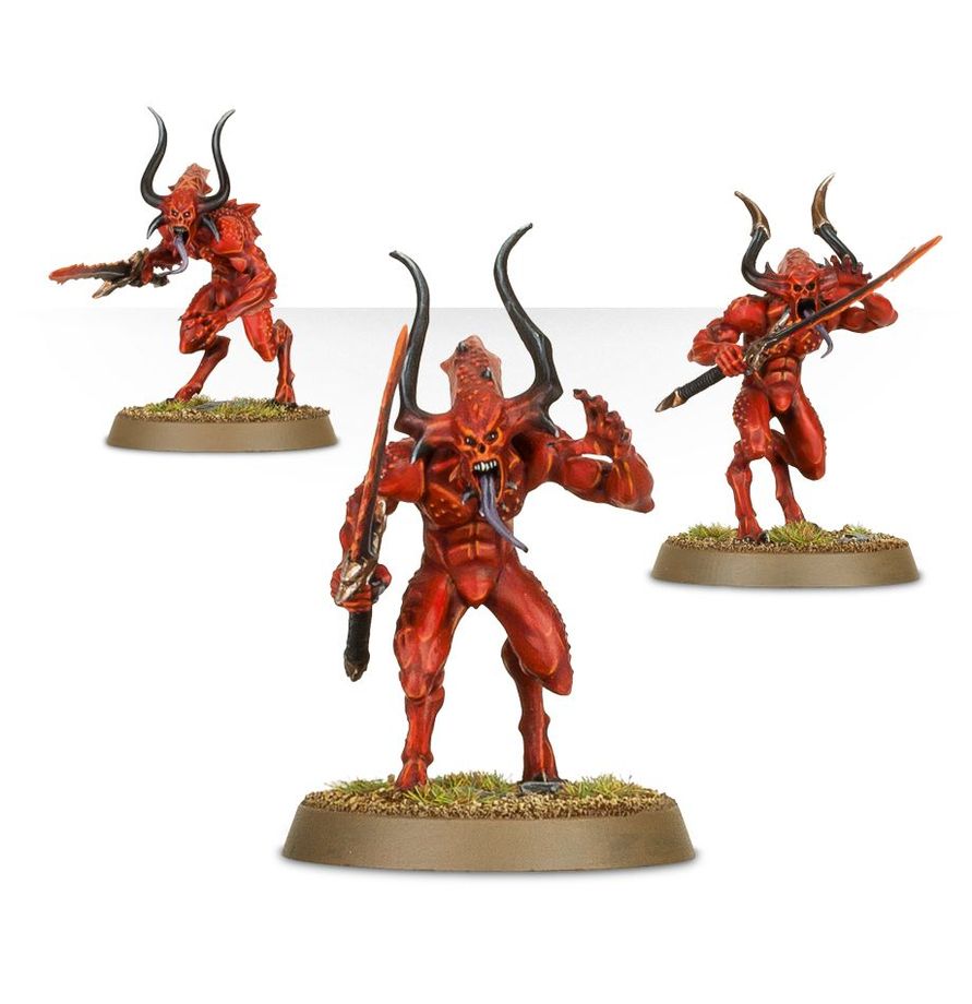 Desangradores Blades of Khorne - Kit miniaturas Warhammer Age of Sigmar vista 4