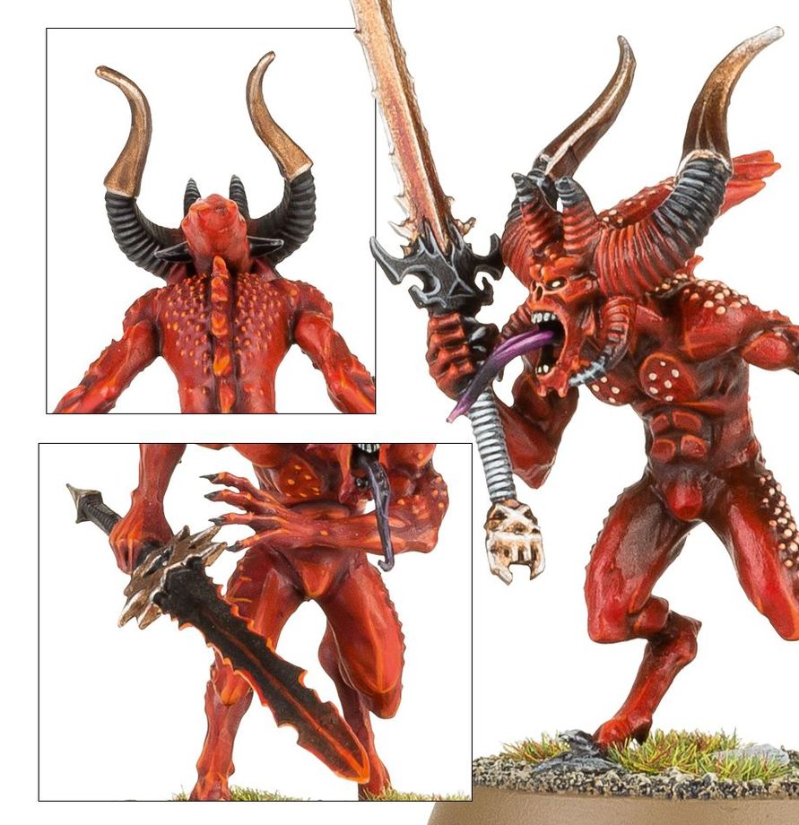 Desangradores Blades of Khorne - Kit miniaturas Warhammer Age of Sigmar vista 5