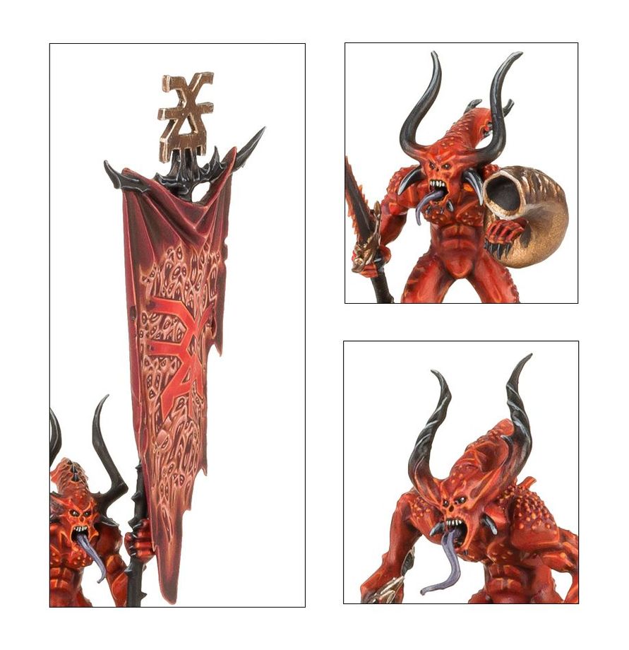 Desangradores Blades of Khorne - Kit miniaturas Warhammer Age of Sigmar vista 6