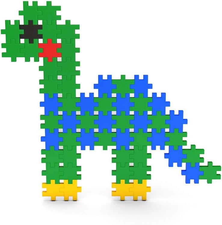Figura de animal creada con piezas Meli Minis juguete educativo STEM