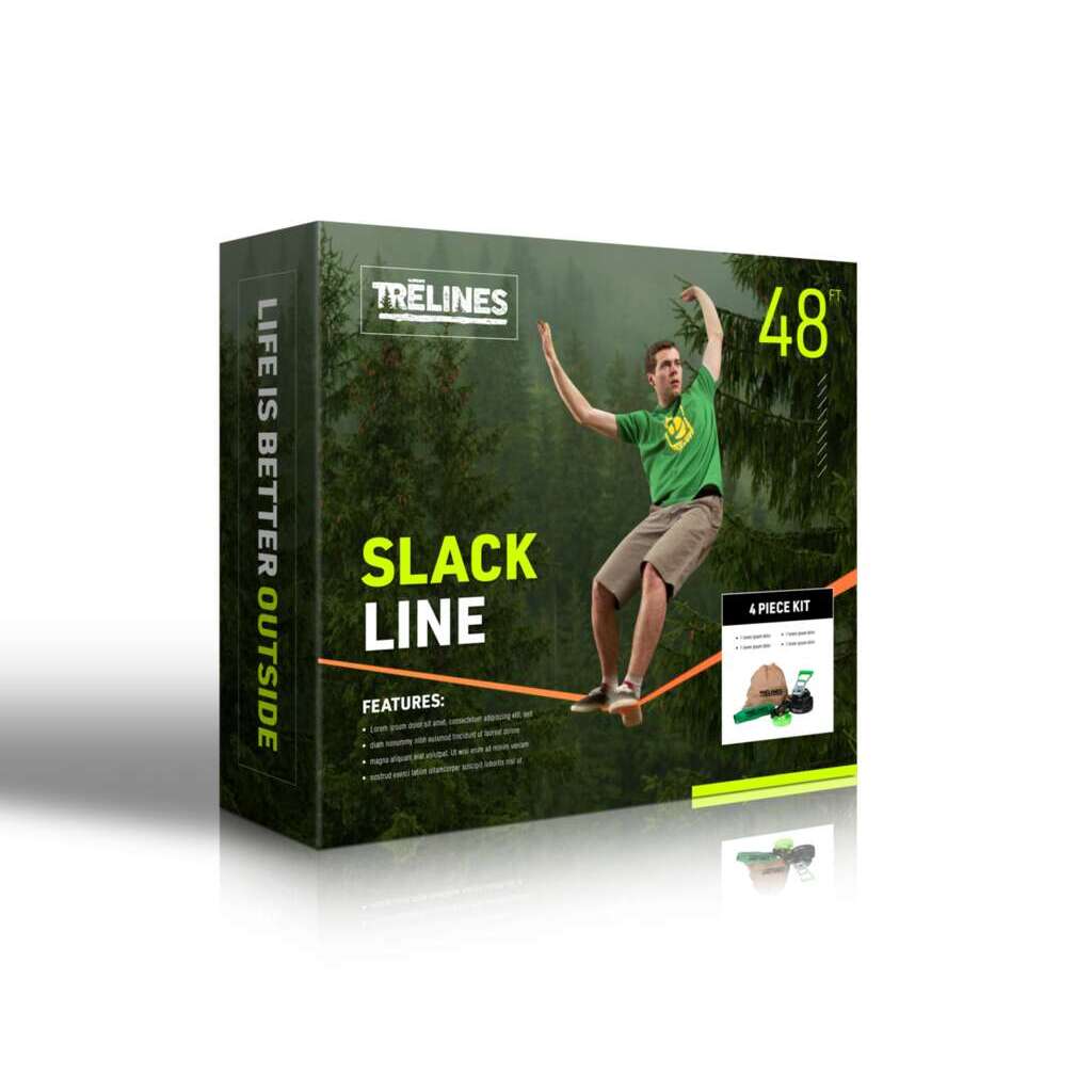 Caja del juego de equilibrio slackline 15 metros Toynamics – ref. NA847125