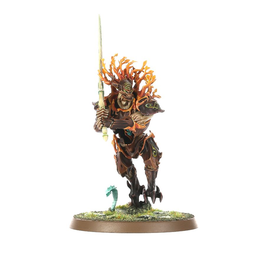 Kurnoth Hunter Sylvaneth con guadaña - Miniatura Warhammer Age of Sigmar