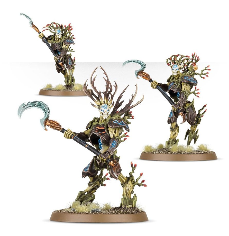  Kurnoth Hunter Sylvaneth con espada - Miniatura Warhammer Age of Sigmar