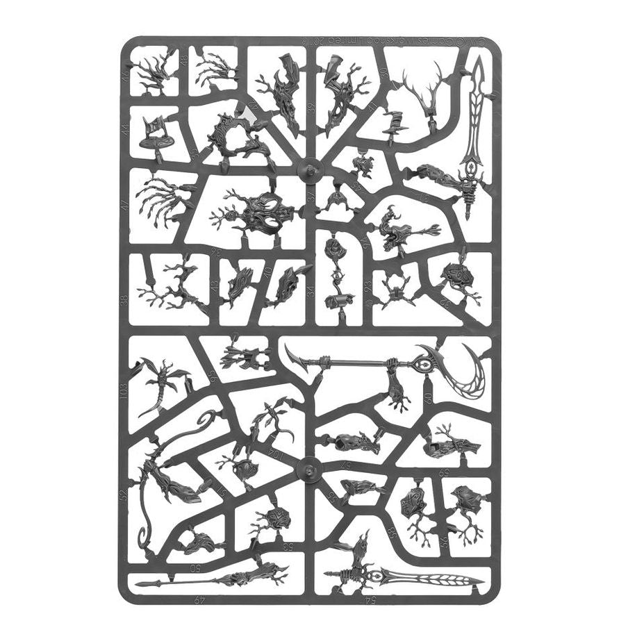 Kurnoth Hunters Sylvaneth - Vista lateral miniaturas Games Workshop