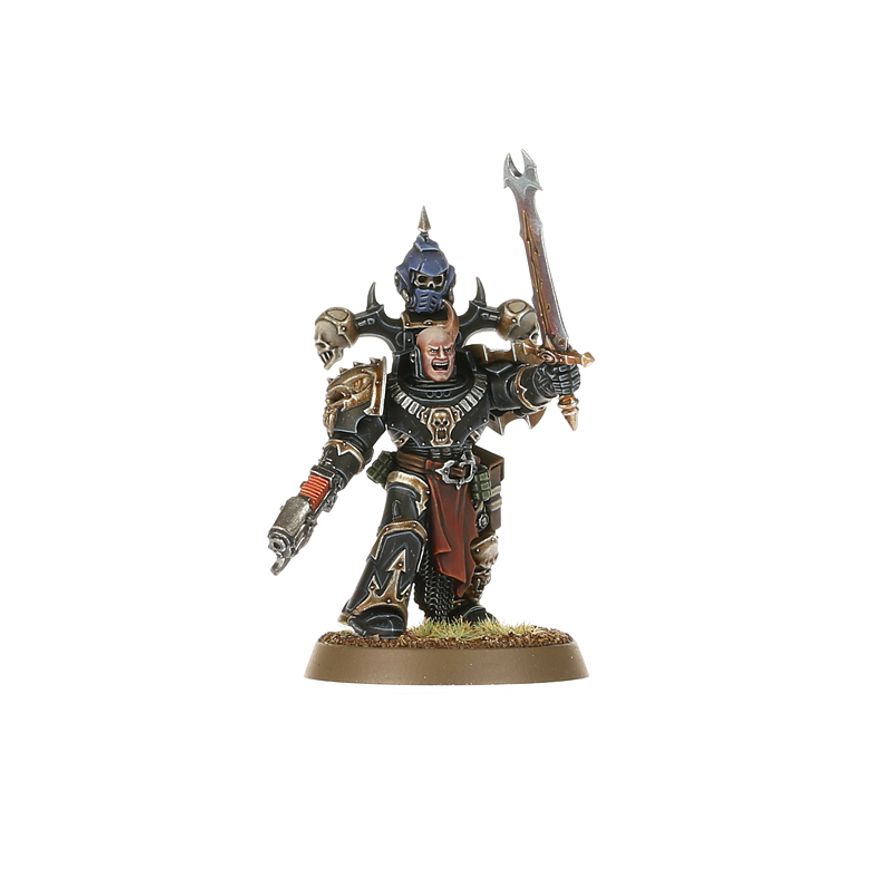 Kit Legionarios del Caos Warhammer 40K peanas Citadel 32mm incluidas 