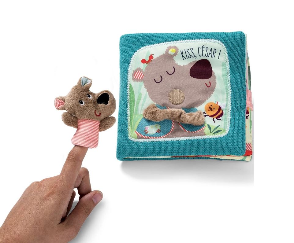 Libro Mágico César Lilliputiens para el ritual del sueño del bebé - Educar Jugando