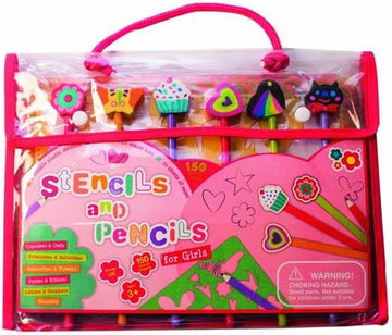 Maletín de dibujo portátil Meadow cerrado con asa para niños