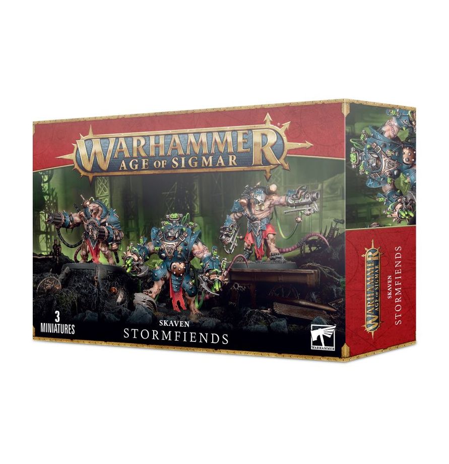 Monstruormentas Skaven sin pintar - Kit miniaturas Warhammer Age of Sigmar Educar Jugando