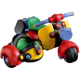 Mic o Mic 3D Construction Kit Moto Scooter con sidecar