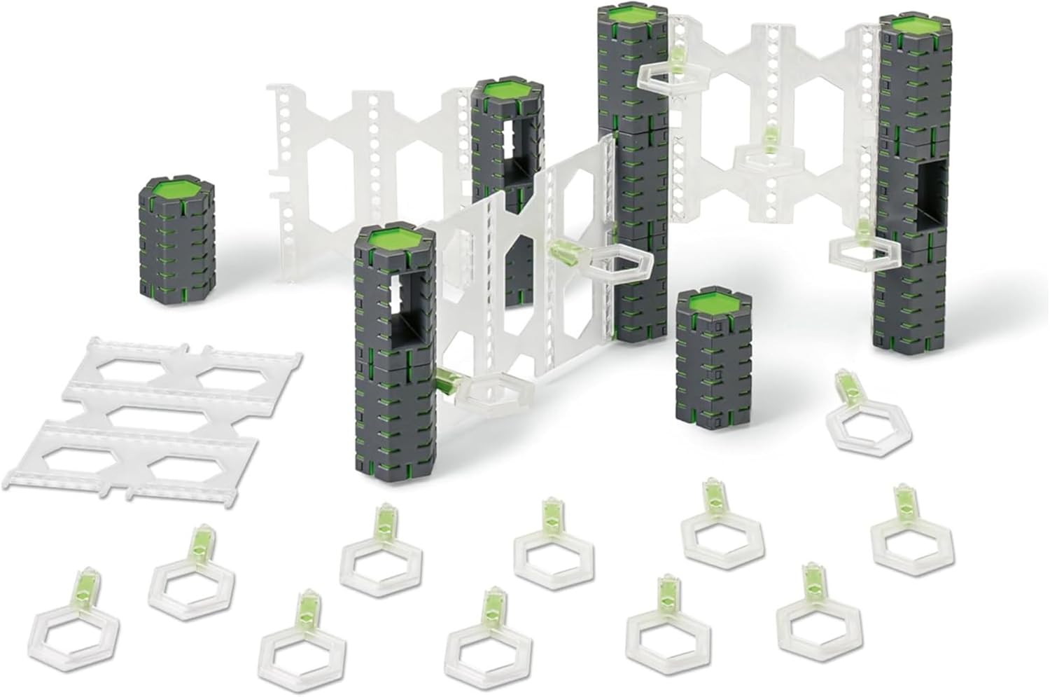 Circuito GraviTrax Pro Vertical montado completo - pista canicas 3D multinivel Ravensburger