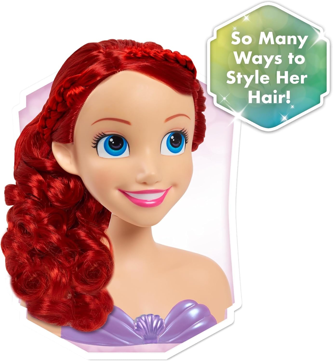Cabeza de Peinado Princesa Ariel - Just Play