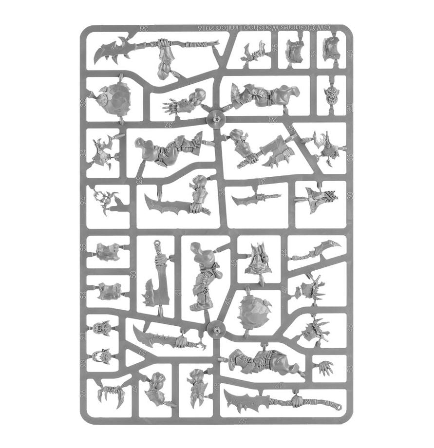  Orruk Warclans Brutes - 102 piezas plástico con peanas Citadel 40 mm