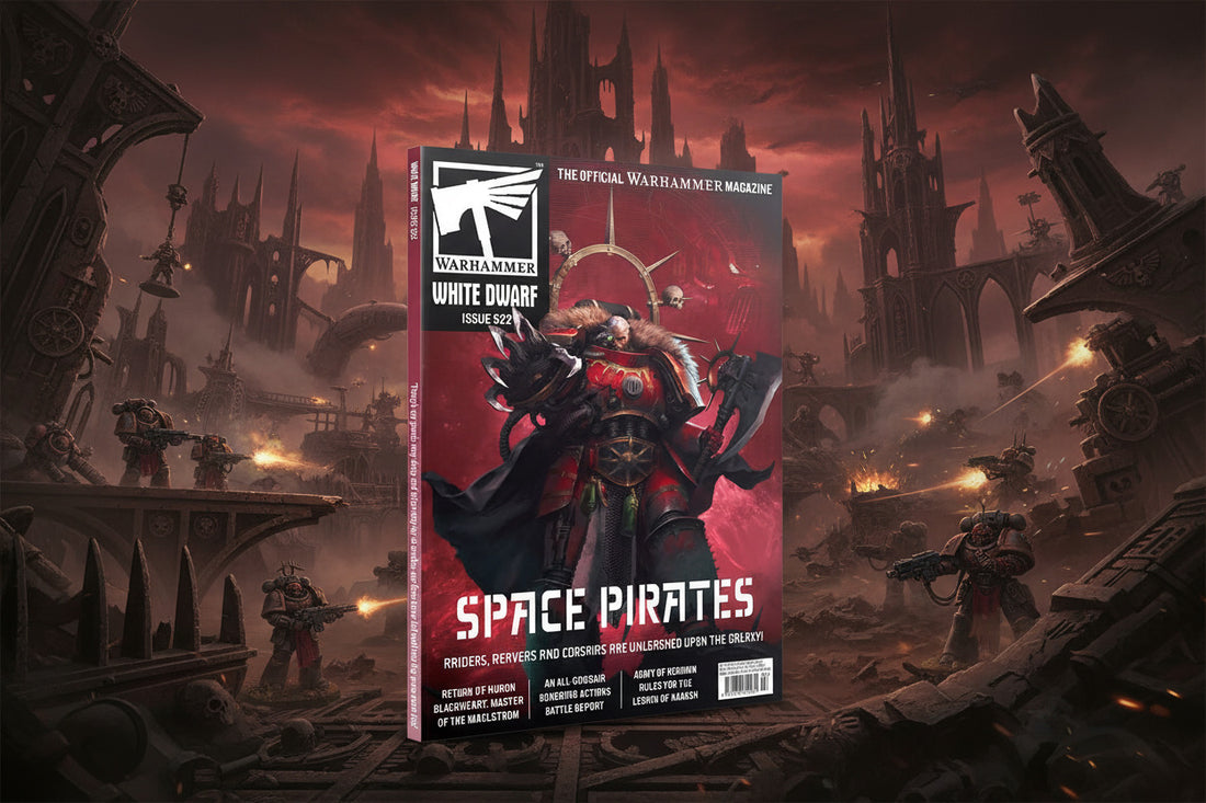 Portada de la revista Warhammer Space Pirates Issue 522 edición en coleccionista