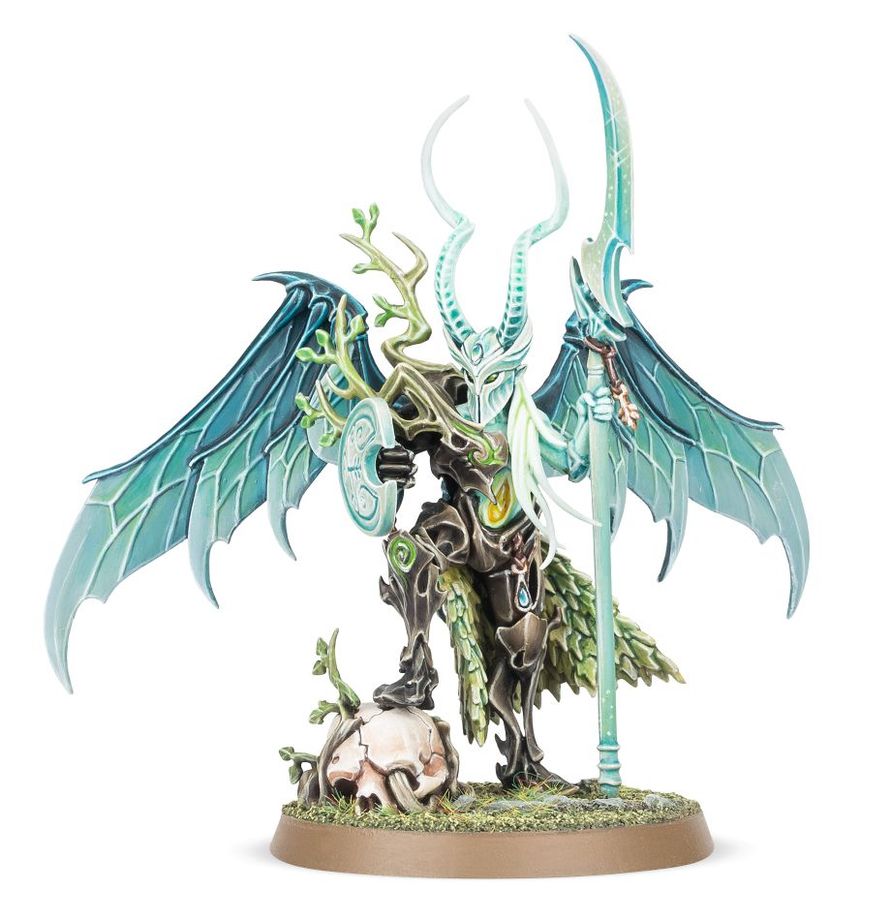 Archiaparecido Sylvaneth Warhammer Age of Sigmar - miniatura alada multicomponente de plástico