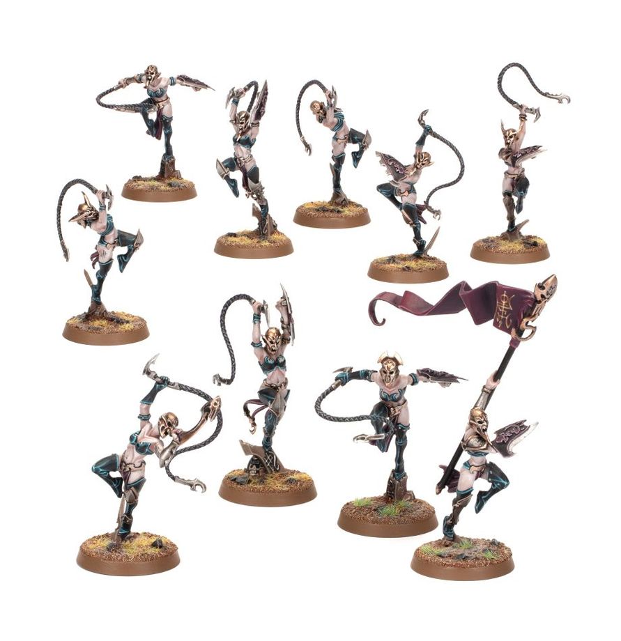 Hijas de Khaine Punta de Lanza Warhammer Age of Sigmar - opciones de montaje Caldero de Sangre