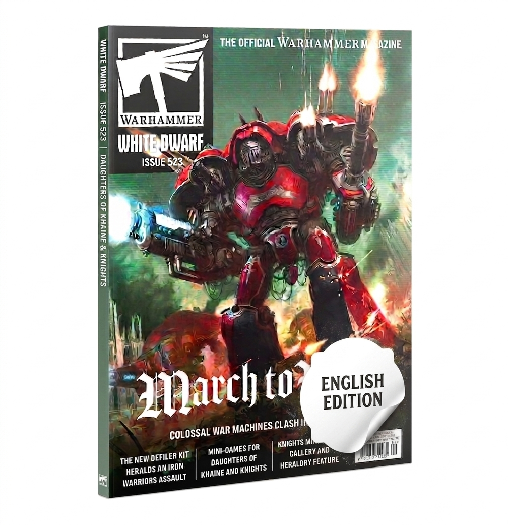 White Dwarf 523 - Revista Oficial Warhammer en inglés, edición abril 2026