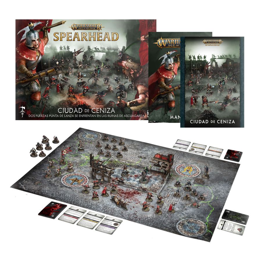 Spearhead Ciudad de Ceniza - Caja completa Warhammer Age of Sigmar 
