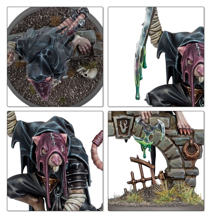 Piezas de plástico Spearhead Ciudad de Ceniza - 398 componentes Warhammer