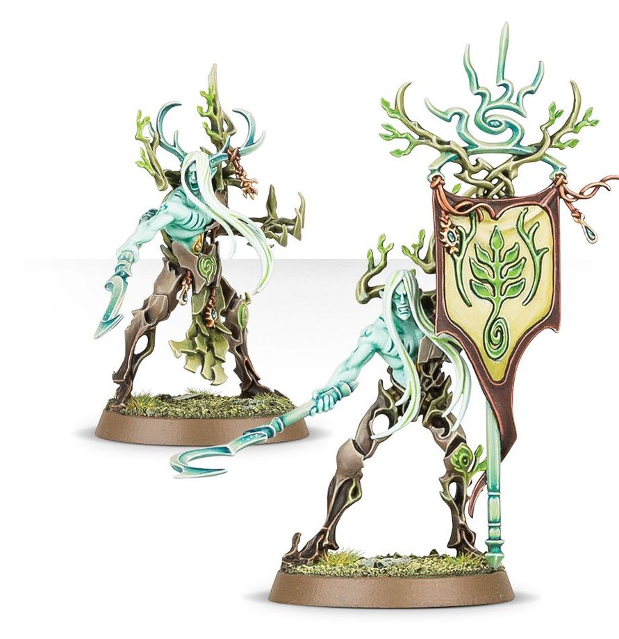 Tree-Revenants Sylvaneth con estandarte del claro - Games Workshop