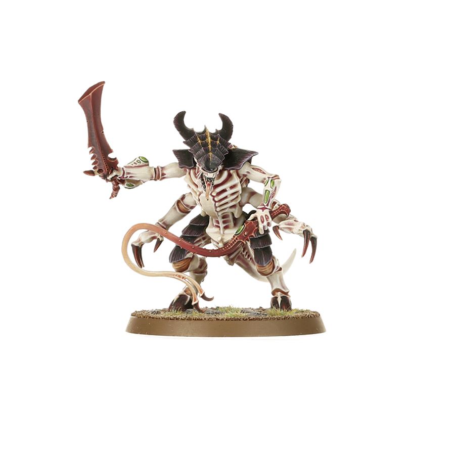 Tiranido Prime Warhammer 40K - Miniatura lider del enjambre Tiranido sin pintar Games Workshop