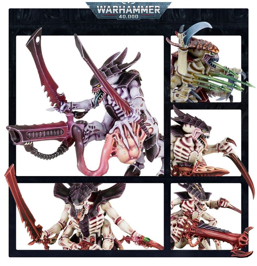 Componentes de plastico Guerreros Tiranidos - 89 piezas para modelismo Warhammer 40K Games Workshop
