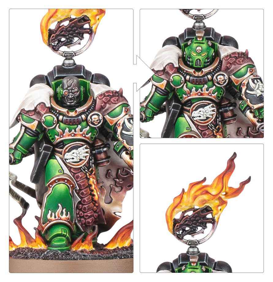 Vulkan He'stan – Padre Forjador Salamanders Warhammer 40.000 | Miniatura para Pintar