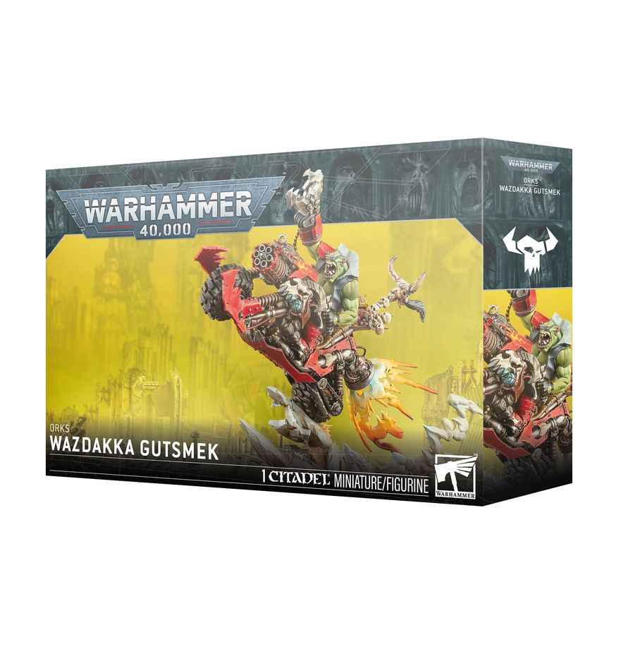 Wazdakka Gutsmek Warhammer 40K - Kaudillo Orko en Moto Games Workshop