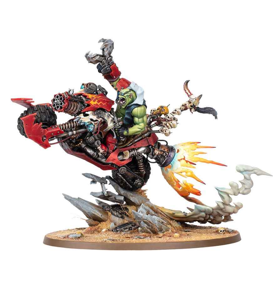 Wazdakka Gutsmek Warhammer 40K - Kaudillo Orko en Moto Games Workshop
