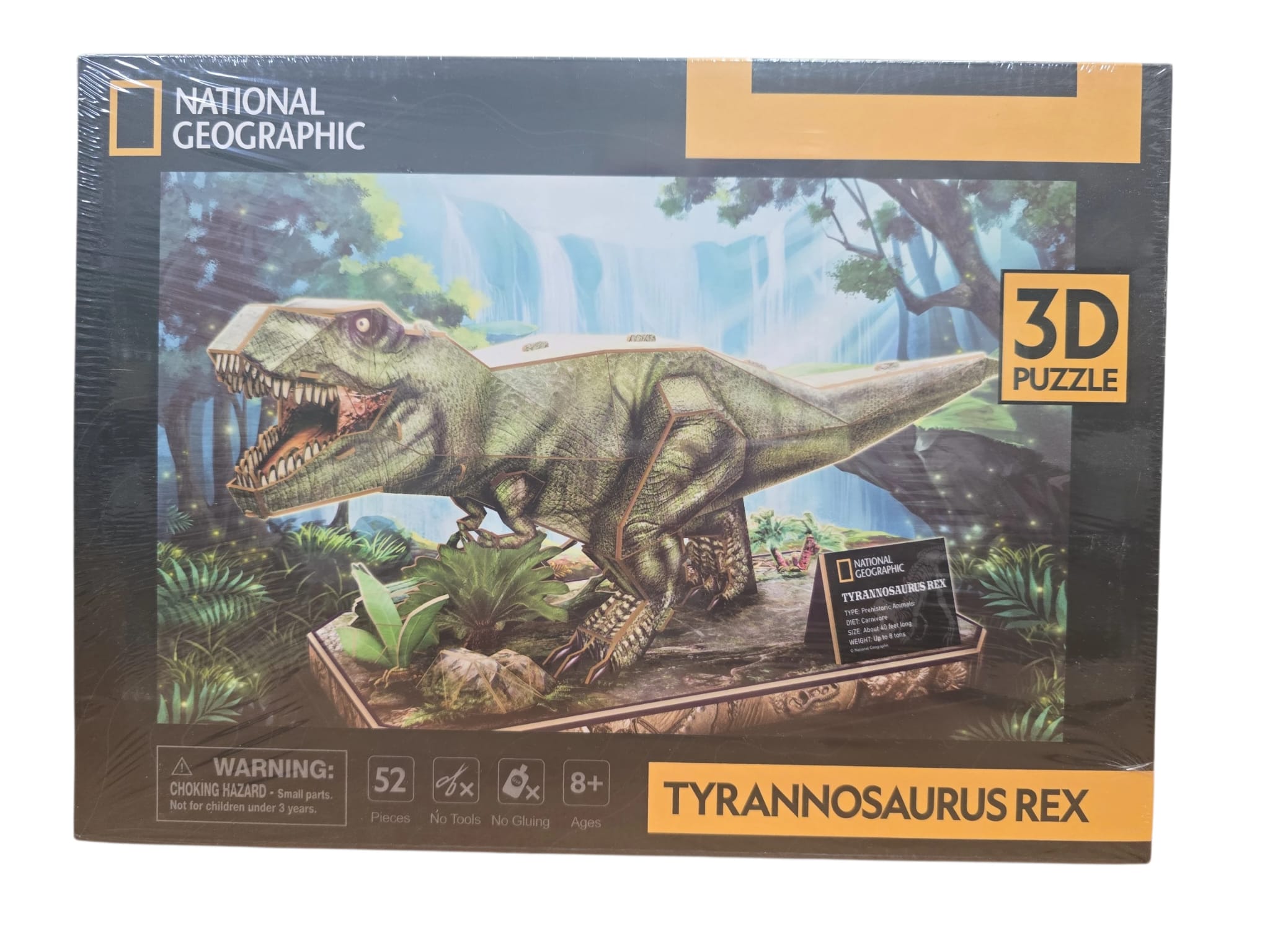 Puzzle 3D tyrannosaurus Rex de national geographic, 53 piezas 803143