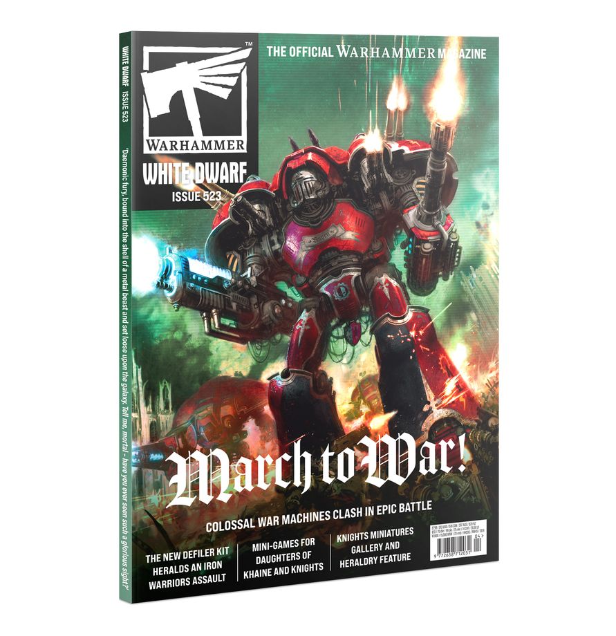 White Dwarf 523 - Publicación oficial Games Workshop abril 2026