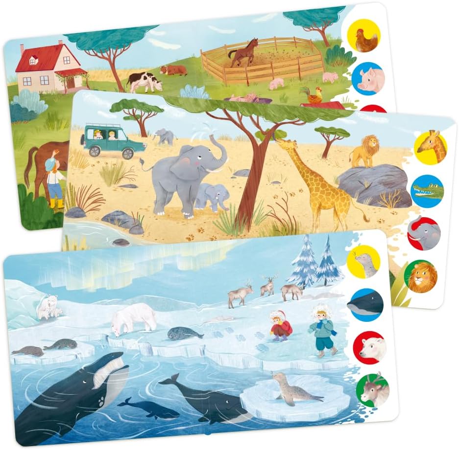 FABA Animales, Hábitats y Curiosidades – Juego Educativo 4-6 Años