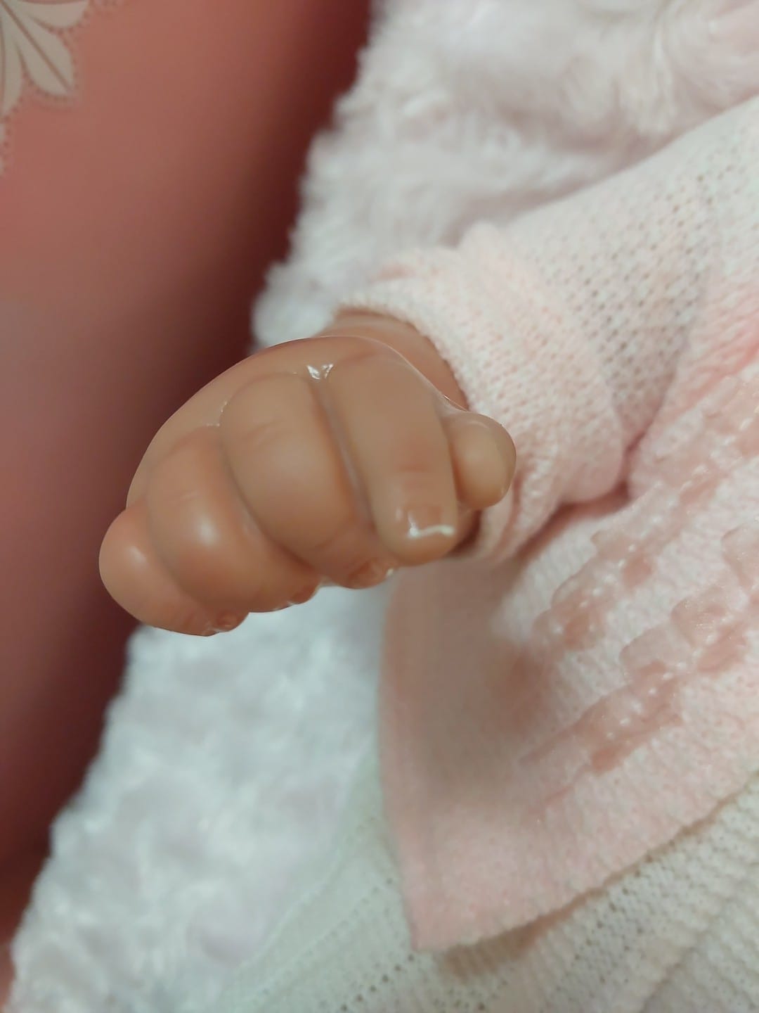 Bebé Reborn 50 cm con Pelele y Rebeca Rosa | Rosatoys R5001