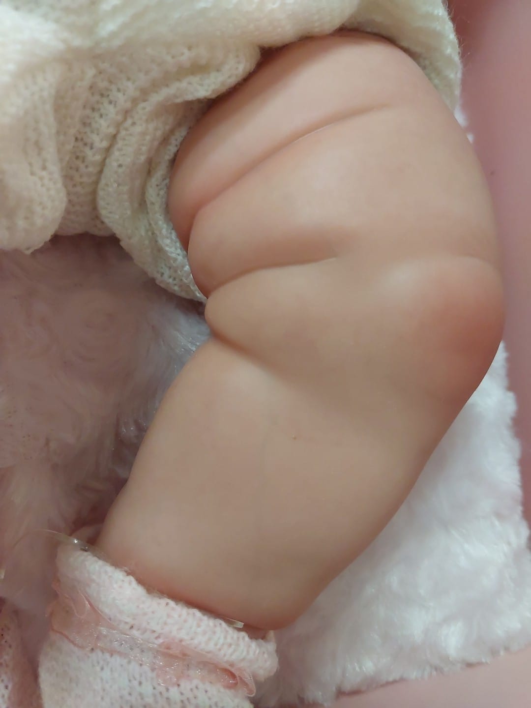 Bebé Reborn 50 cm con Pelele y Rebeca Rosa | Rosatoys R5001