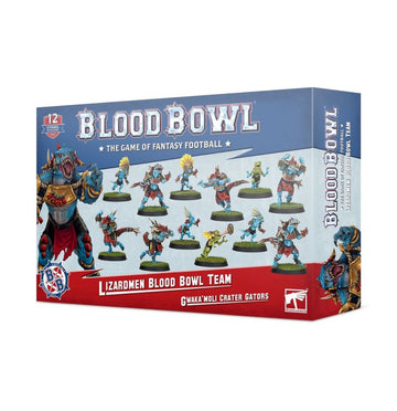 Blood Bowl: Gwaka'moli Crater Gators - Equipo de Hombres Lagarto - Warhammer 200-74