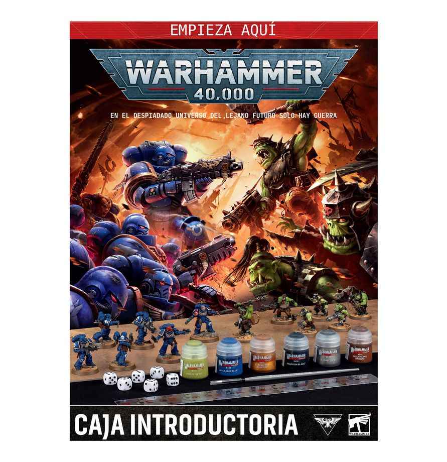 Warhammer 40,000: Caja introductoria - Marines Espaciales vs Orkos