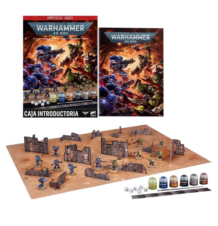 Warhammer 40,000: Caja introductoria - Marines Espaciales vs Orkos