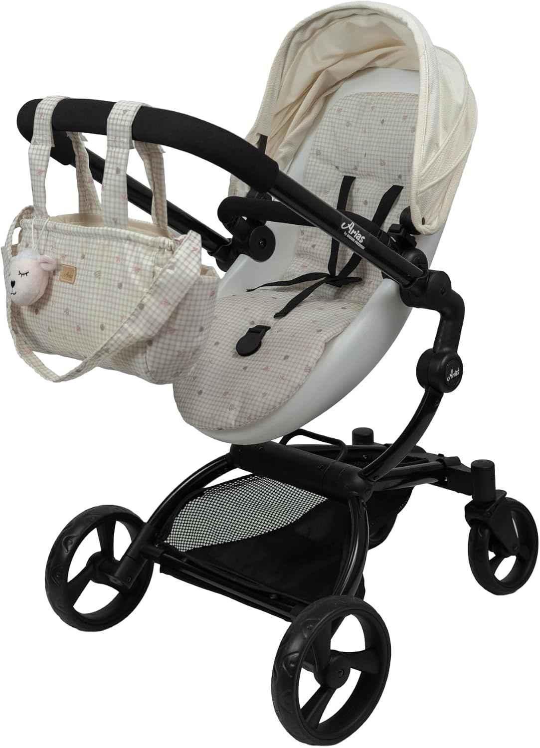 Sillita Moderna Urban con Bolso y Accesorios Muñecas Arias 47,5x66x82 cm