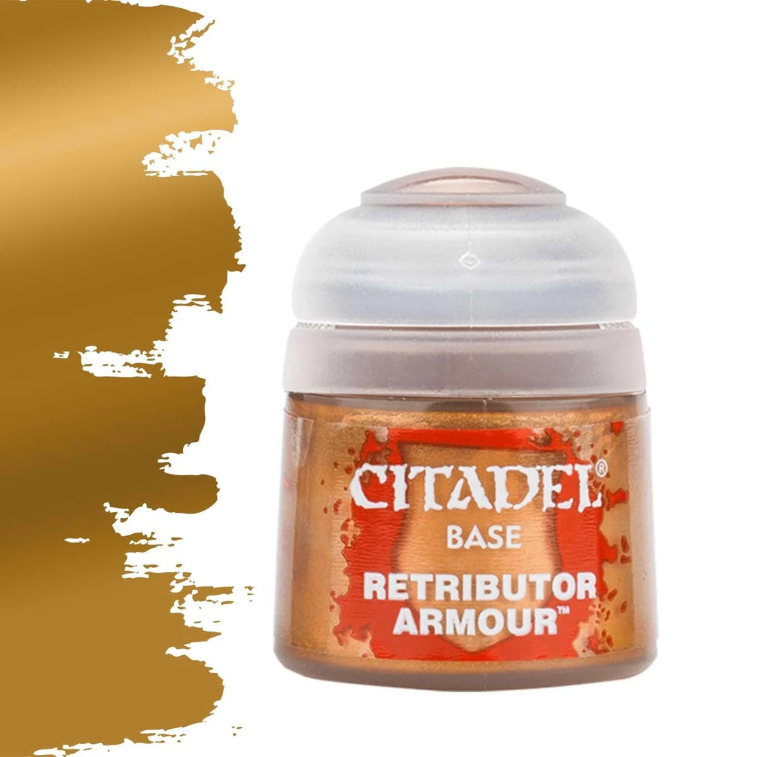 Pintura Citadel Base Retributor Armour dorado metálico 12ml - Warhammer