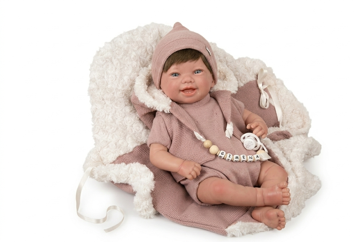 Muñeca reborn Gimena Arias 45 cm – mejor precio online, fabricación europea