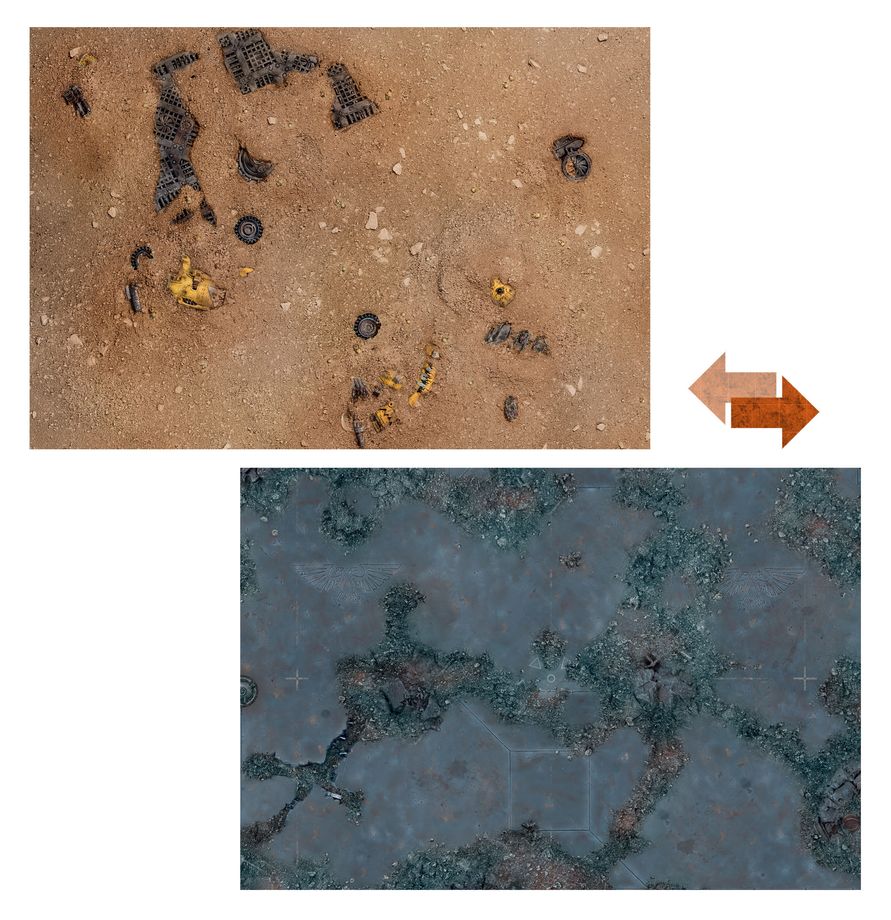 Kill Team: Cazando en las Sombras (Night Lords vs Mandrakes) - Warhammer 102-66