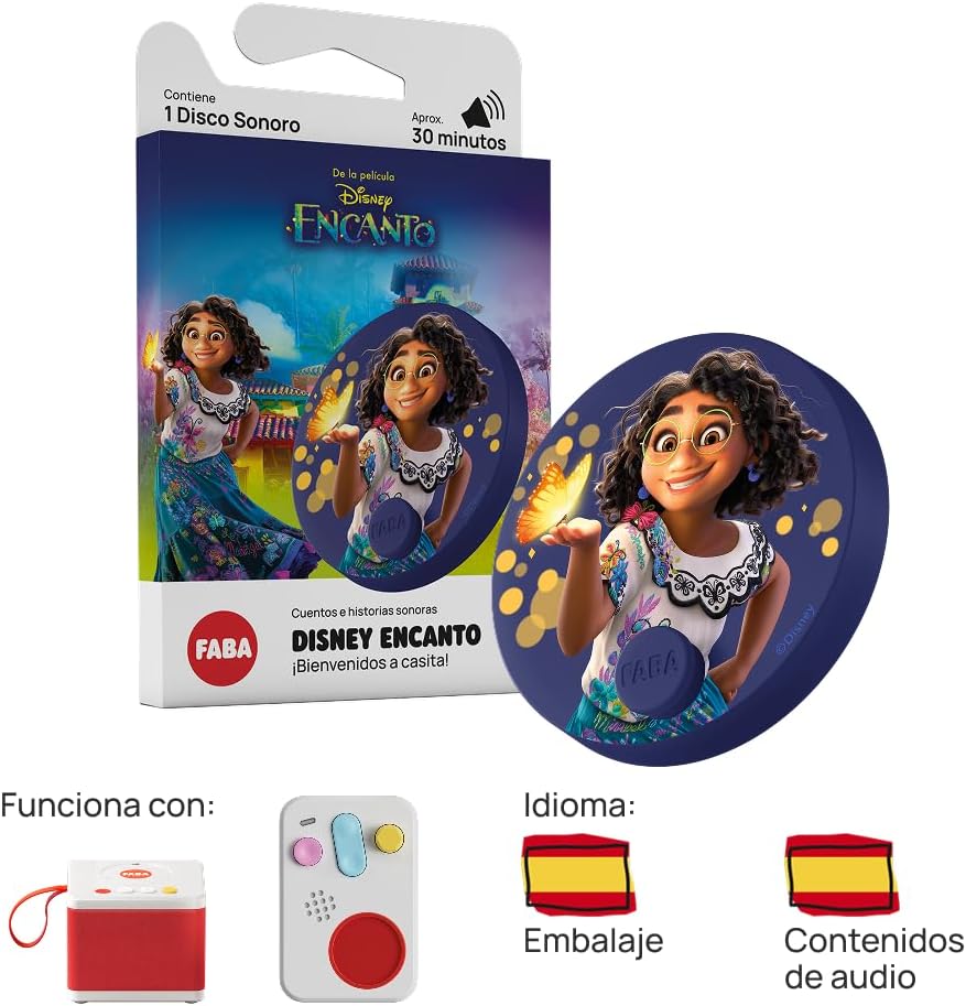 Cuento Encanto de Disney - Bienvenidos a Casita - Disco Sonoro Faba